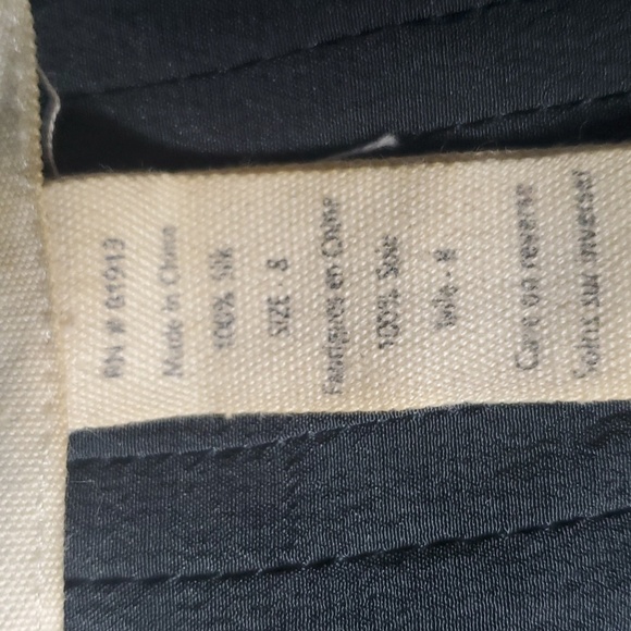 Project Alabama Anthropologie 100% Silk Vintage Look Top Blouse sz 8 - Picture 10 of 11